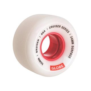 Globe Wheels Bruiser 55mm 88A White/Red