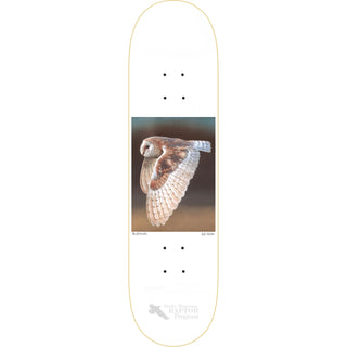 Zero Skateboard Deck Dane Burman Barn Owl 8.37" x 31.9"
