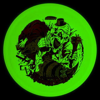 Discraft Disc Golf Triple Foil Glo Halloween Buzzz Midrange 5/4/-1/1 Red Lines/Magenta Shatter 175-176g