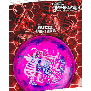 Discraft Disc Golf Jawbreaker Light Weight Buzzz Midrange 5/4/-1/1 Orange/Holo 117 grams