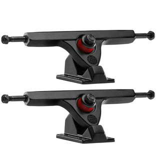 Caliber II Longboard Trucks Stage 2 50Â° 9" Black (pair) Reverse Kingpin