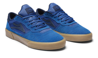Lakai Skateboard Shoes Cambridge Blue/Gum Suede 