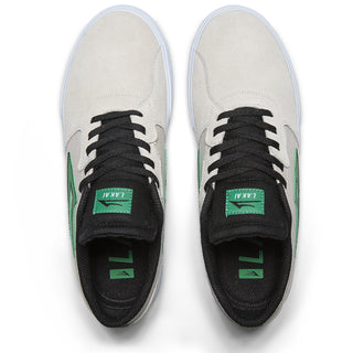 Lakai Skateboard Shoes Cardiff White/Black Suede 
