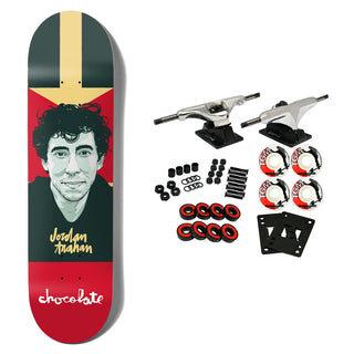 Chocolate Skateboard Complete Trahan Portrait 8.25" x 31.875"