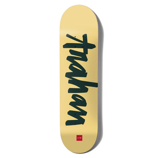 Chocolate Skateboard Deck Trahan OG Chunk Yellow 8.0" x 31.875"