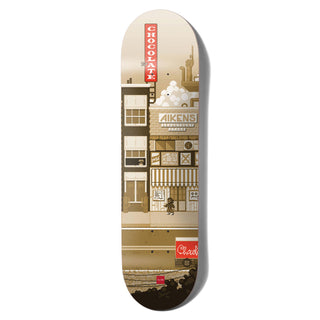 Chocolate Skateboard Deck Aikens Pixel City Deck 8" x 31.875"
