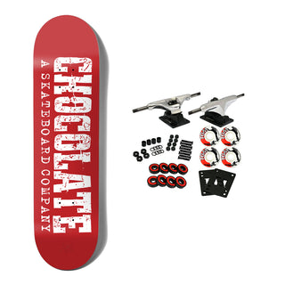 Chocolate Skateboard Complete Tershy Western Twin 8.0" x 31.88"