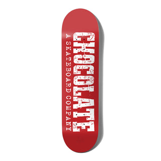 Chocolate Skateboard Deck Tershy Western Twin 8.0" x 31.88"