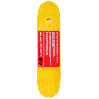 Chocolate Skateboard Complete Perez Know Your Rights Twin 8.0" x 31.88"