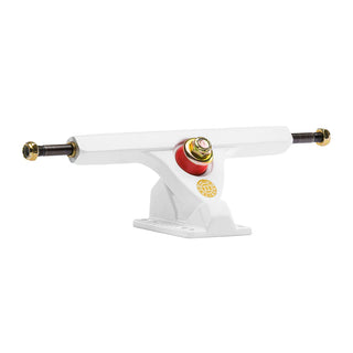 Caliber Longboard Trucks II 50 Degree White Gold 184mm (10") - Set of 2