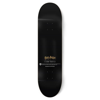 Color Bars Skateboard Deck Harry Potter Boy Who Lived Skate Silver Foil 8.5"