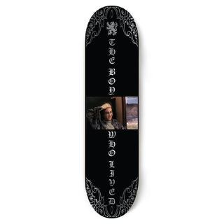 Color Bars Skateboard Deck Harry Potter Boy Who Lived Skate Silver Foil 8.5"