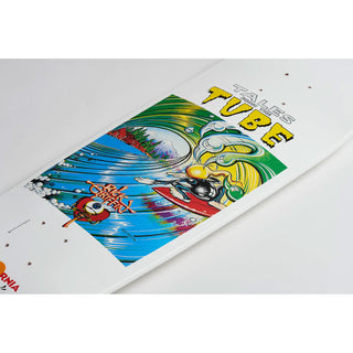 California Locos Skateboard Deck Rick Griffin Tales from the Tube 9.125" + Sk8ology Wall Mount