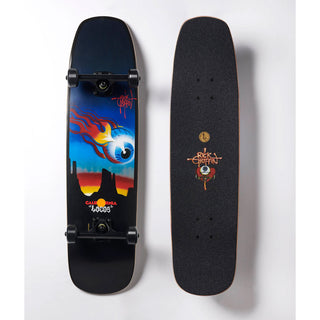 California Locos Skateboard Complete Rick Griffin Monument Eyeball 8.25"