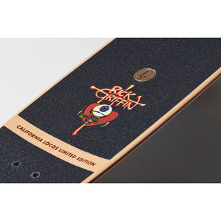 California Locos Skateboard Cruiser Rick Griffin Flying Eyeball 8.5"