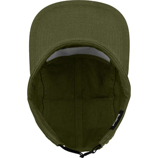Mini Logo Skateboard Hat Chevron Circle 5-Panel Cap Army Green