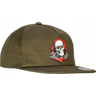 Powell Peralta Hat Snapback Ripper 2 Military Green