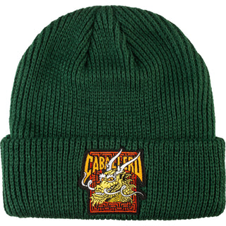 Powell Peralta Skateboard Beanie Steve Caballero Street Dragon Forest Green