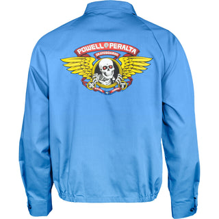 Powell Peralta Coat Winged Ripper Jacket Postal Blue