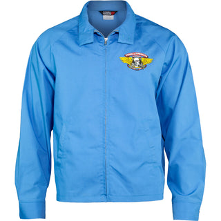 Powell Peralta Coat Winged Ripper Jacket Postal Blue