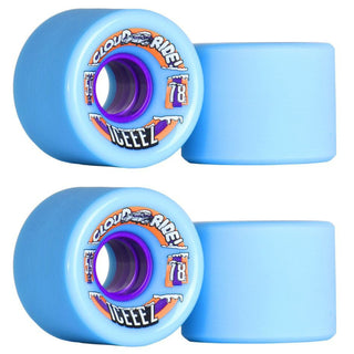 Cloud Ride Wheels Iceez 59mm 78A Light Blue (Set of 4)
