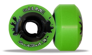 SUBLIME Skateboard Cruiser Wheels SNOTSHOTS GREEN 58MM 99A by ABEC 11
