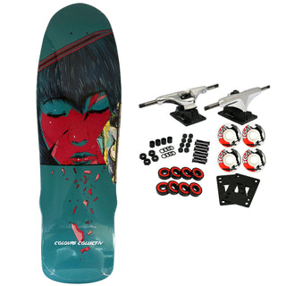 Colours Collectiv Skateboard Complete Dolem with Rails 8.75" x 29.5"