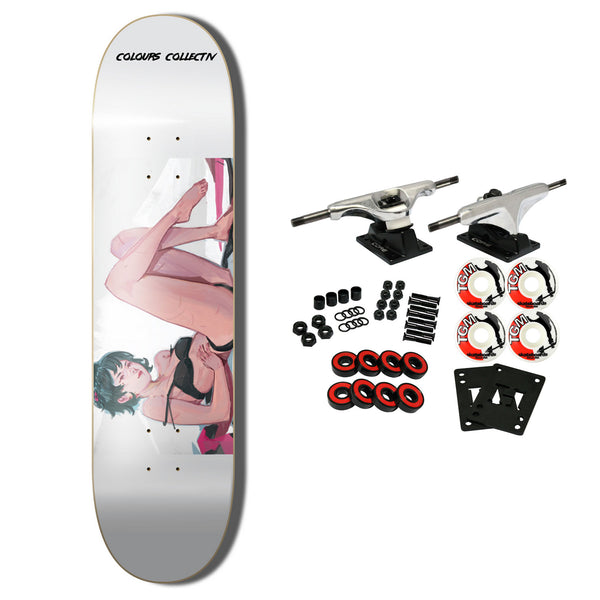 Traffic Skateboards Coakley コンプリート Colours Collectiv Skateboard Complete 2D Panda Marlene 8.2