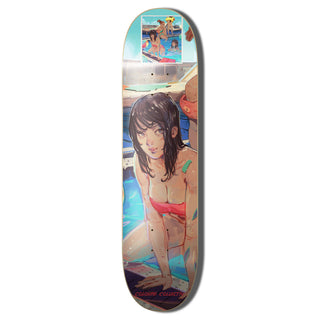Colours Collectiv Skateboard Deck 2D Panda Rachel 8.2" x 31.5"