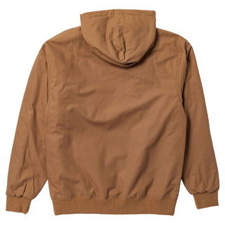 Anti Hero Skateboards Coat Basic Eagle Ripstop Hood Brown Brown