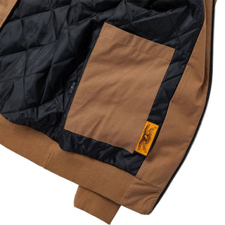 Anti Hero Skateboards Coat Basic Eagle Ripstop Hood Brown Brown