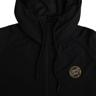 Santa Cruz Skateboards Coat Break Trail Anorak Unlined Black/Brown