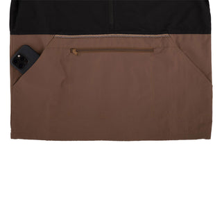 Santa Cruz Skateboards Coat Break Trail Anorak Unlined Black/Brown
