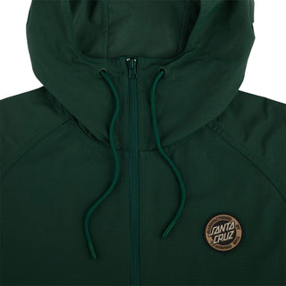 Santa Cruz Skateboards Coat Break Trail Anorak Unlined Forest/Charcoal
