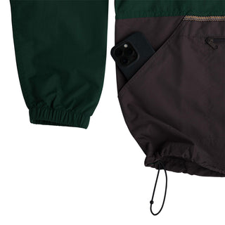 Santa Cruz Skateboards Coat Break Trail Anorak Unlined Forest/Charcoal