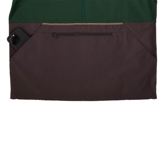 Santa Cruz Skateboards Coat Break Trail Anorak Unlined Forest/Charcoal
