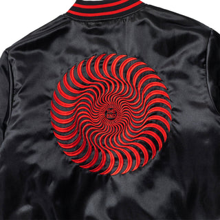 Spitfire Wheels Coat Spitball Jacket Black/Red Black