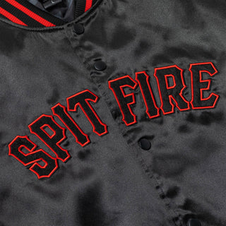Spitfire Wheels Coat Spitball Jacket Black/Red Black