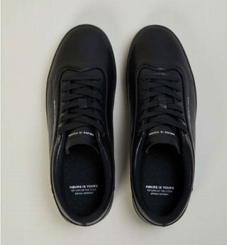 Hours is Yours Skateboard Shoes Code V2 Black Leather