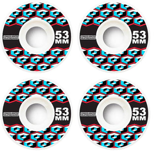 Consolidated Wheels Cracked Cube 53mm 99A - Set of 4