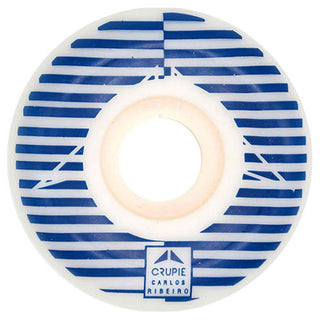 Crupie Skateboard Wheels 52mm Carlos Ribiero Grill 101A White