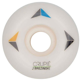 Crupie Skateboard Wheels 52mm Joey Brezinski JBZ 101A White