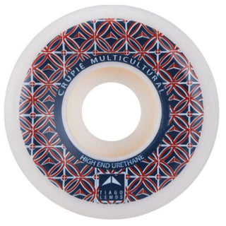 Crupie Skateboard Wheels 51mm Tiago Lemos Aoki Classic 101A White