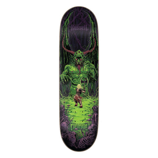 Creature Skateboard Deck Russell Swamp 8.6" x 31.95"