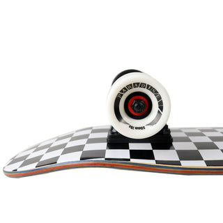 Paradise Skateboard Cruiser Complete Punk Checker Black/White 7.25" x 28.75"