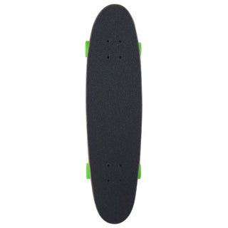 Paradise Skateboard Cruiser Complete Rasta Bark Green 7.25" x 28.75"