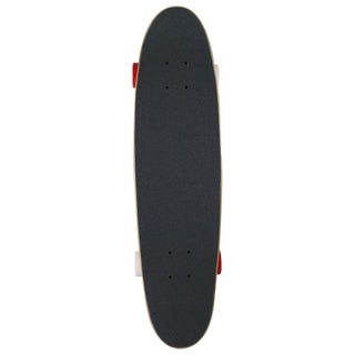 Paradise Skateboard Cruiser Complete Punk Checker Red/White 7.25" x 28.75"