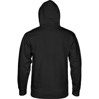 Bones Wheels Skateboard Hoody Black and Gold Pullover Black