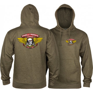 Powell Peralta Hoody Winged Ripper Army Heather