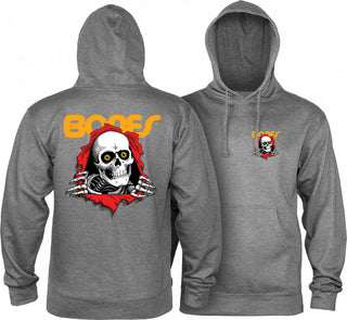 Powell Peralta Hoody Ripper Gunmetal Heather Mens